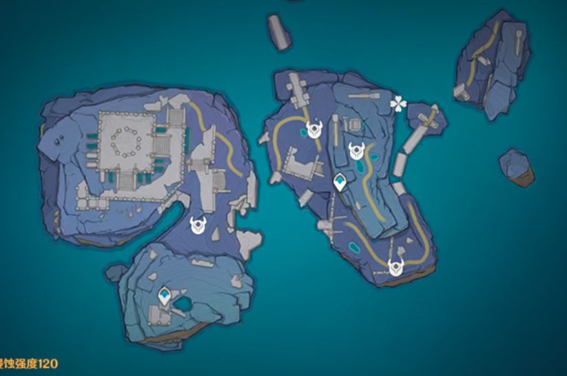 原神三界路飨祭雷灵仙灵位置大全：2.5版本雷灵仙灵位置分布图[多图]图片4