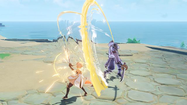 原神孤剑争逐完美格挡