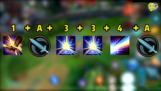 英雄联盟手游光辉女郎拉克丝怎么连招