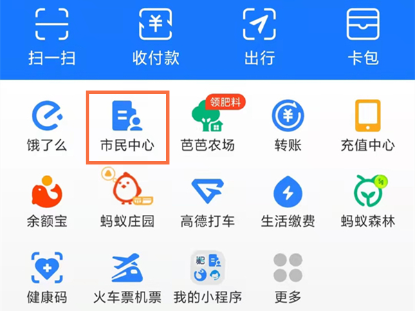 支付宝在哪查看身份证办理进度