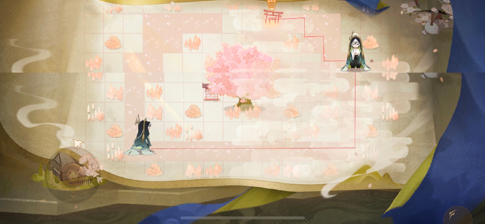 阴阳师隐世山行一阶怎么走？