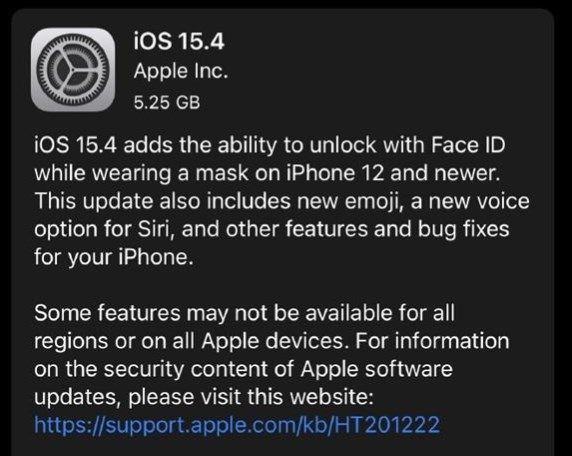 ios15.4正式版什么时候更新？ios15.4正式版推送时间介绍[多图]图片1