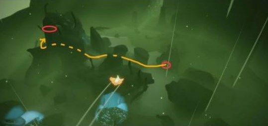 光遇高音钢琴先祖兑换表：3.24高音钢琴骑士跪先祖位置分享[多图]图片2