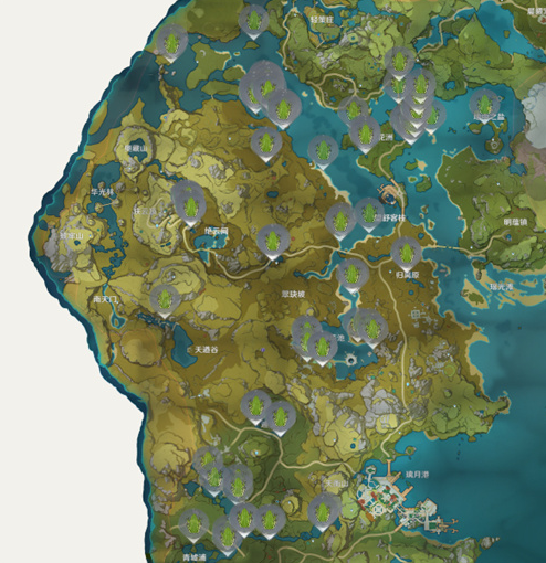 原神2.6版本青蛙哪里多？