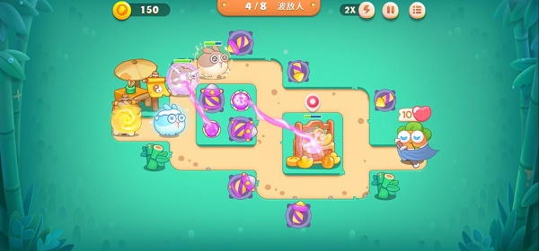 保卫萝卜4卧兔藏龙第26集满星通关攻略