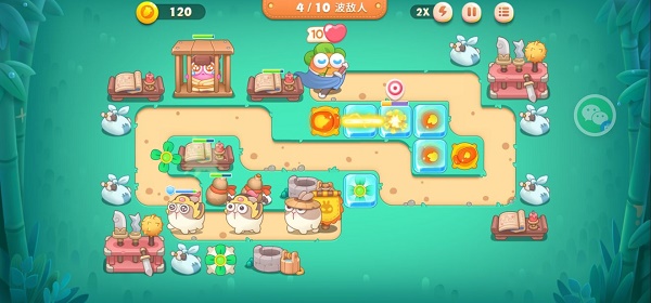 保卫萝卜4卧兔藏龙第20集满星通关攻略