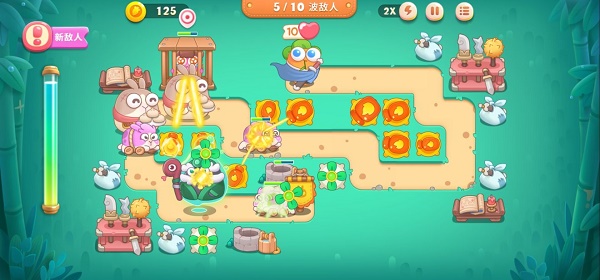 保卫萝卜4卧兔藏龙第20集满星通关攻略