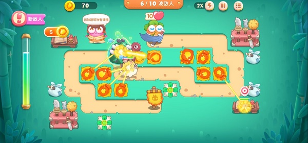 保卫萝卜4卧兔藏龙第20集满星通关攻略