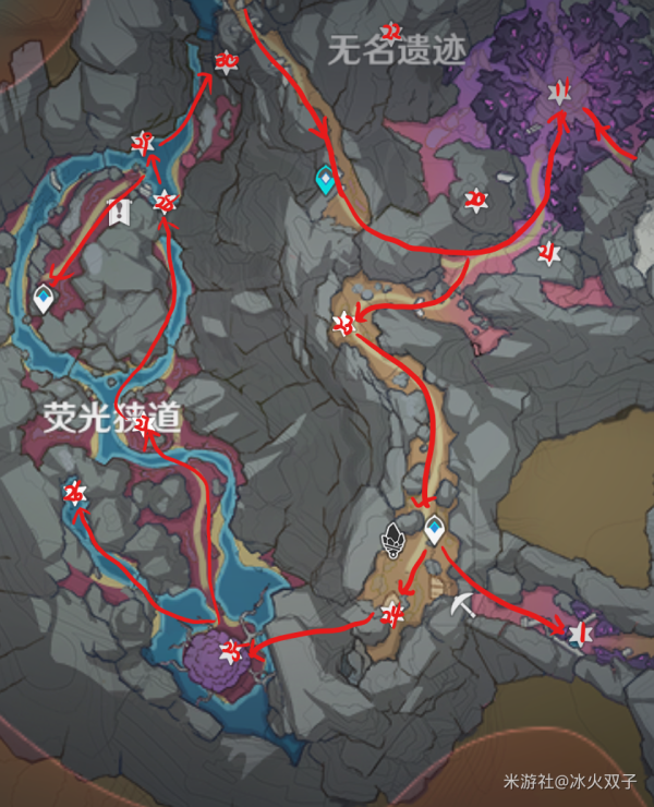 原神流明晶石位置大全：流明晶石最佳采集路线图[多图]图片9