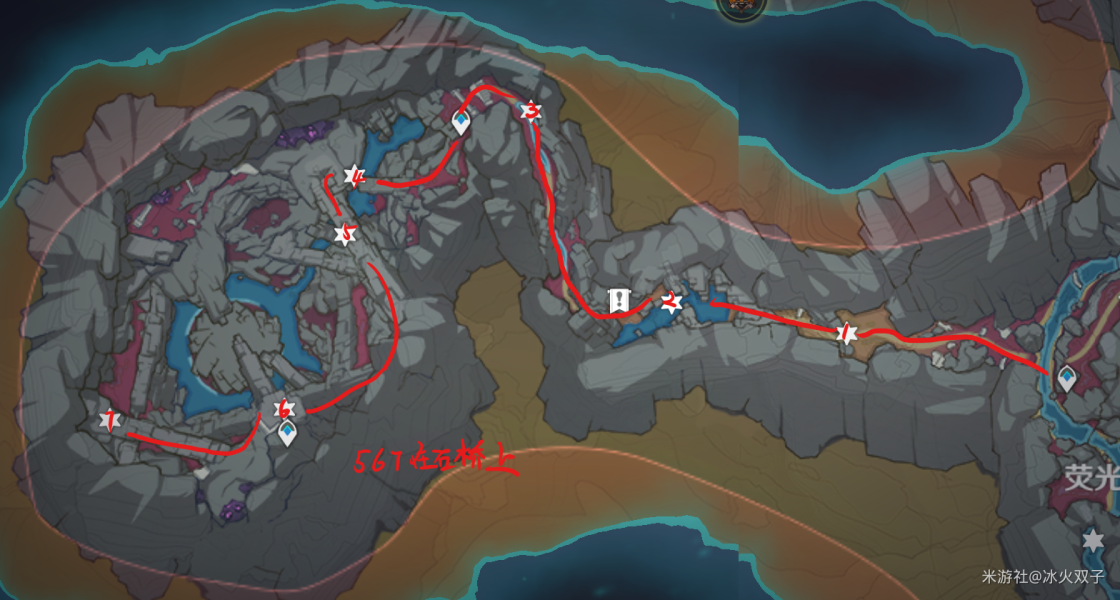 原神流明晶石位置大全：流明晶石最佳采集路线图[多图]图片11