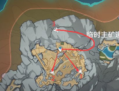 原神流明石原矿位置大全：流明石原矿位置分布图[多图]图片3