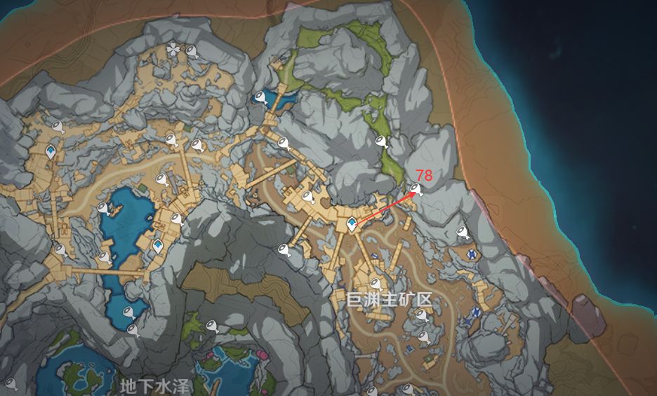 原神流明石原矿位置大全：流明石原矿位置分布图[多图]图片9