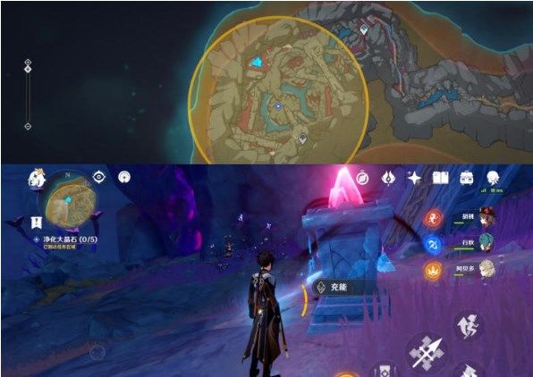 原神净化大晶石位置大全：5个净化大晶石位置分享[多图]图片1