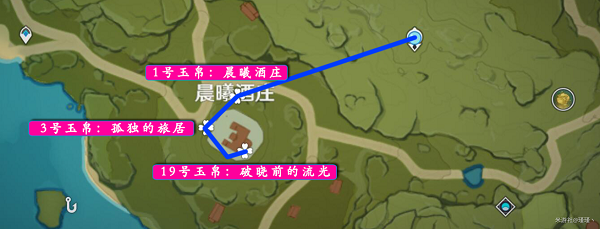 原神旋曜玉帛地图位置大全最新2022