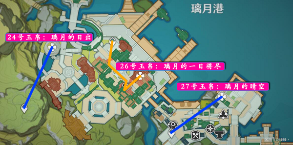 原神旋曜玉帛地图位置大全最新2022