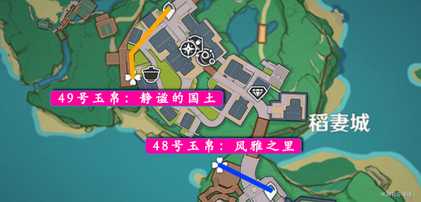 原神旋曜玉帛地图位置大全最新2022