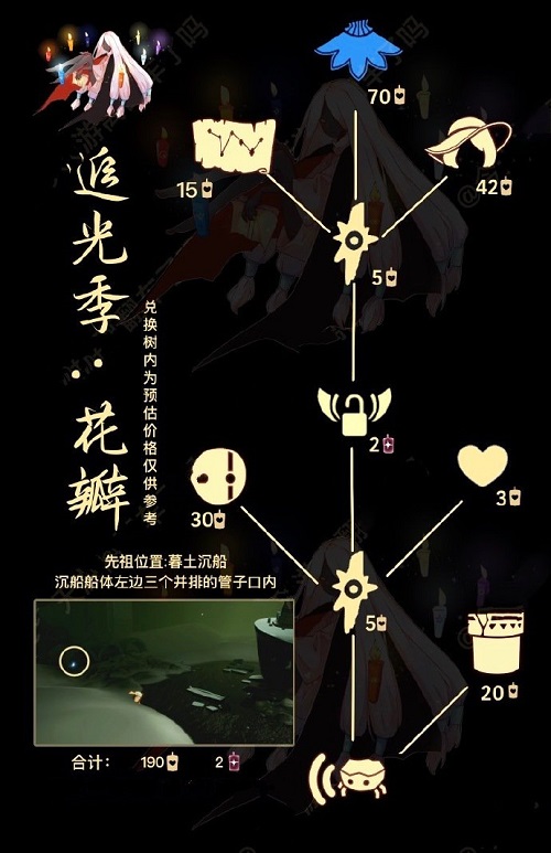 光遇螃蟹叫先祖可以兑换哪些物品？