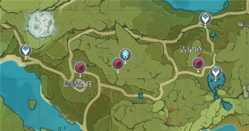 原神苹果在哪里收集2.6？百货奇货2.6苹果采集位置大全[多图]图片2