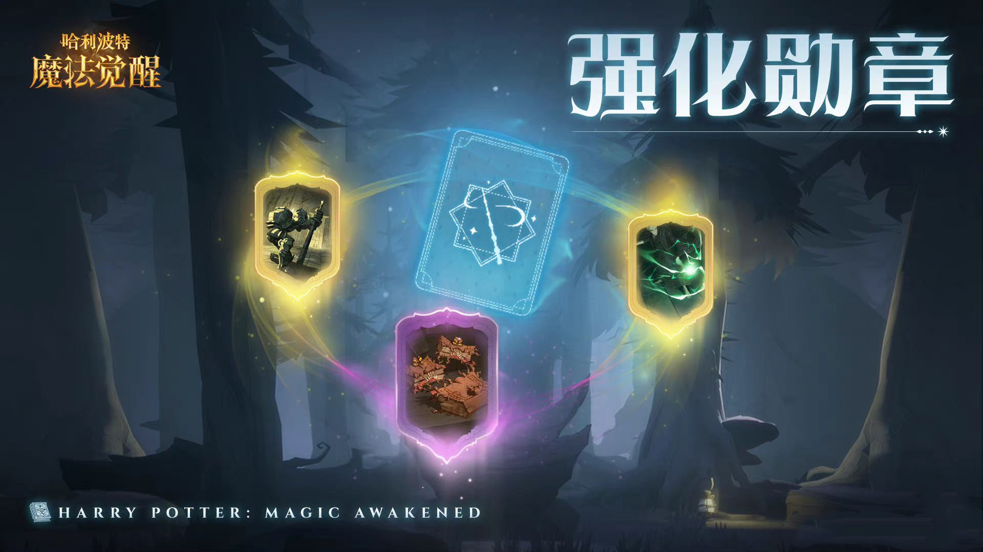 哈利波特魔法觉醒强化勋章是干嘛用的？