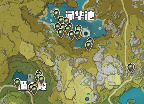 原神莲蓬在哪？2022莲蓬地图采集点[多图]图片3
