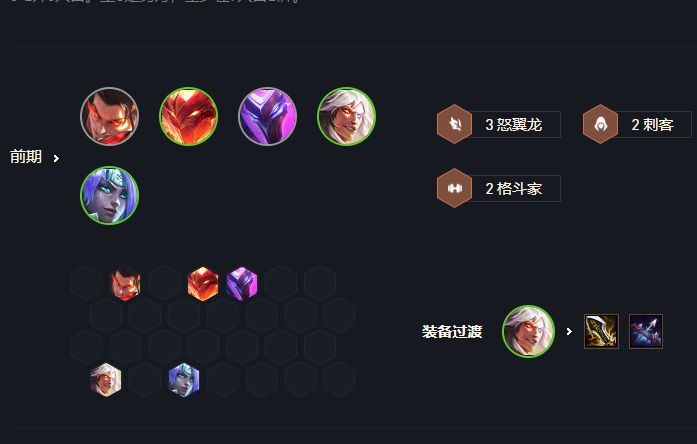 云顶之弈s7金鳞刺客男刀前期运营