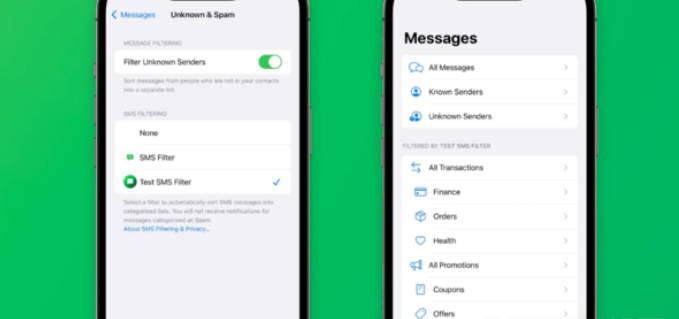 iOS16对于骚扰短信有什么区别方式