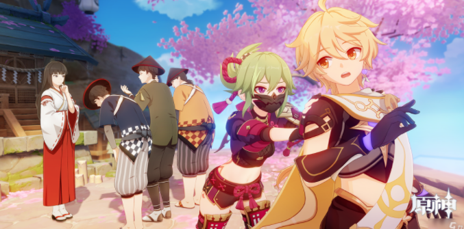 原神久岐忍邀约任务成就攻略：久岐忍邀约任务通关图文流程[多图]图片5