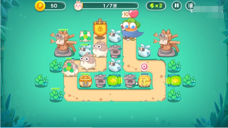 保卫萝卜4第16关怎么过