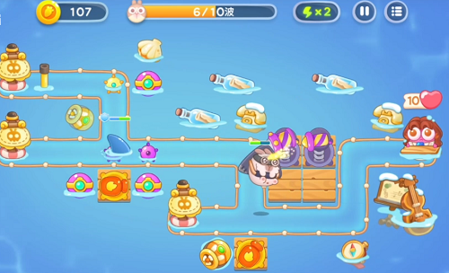 保卫萝卜4阿波尼克号第34关攻略