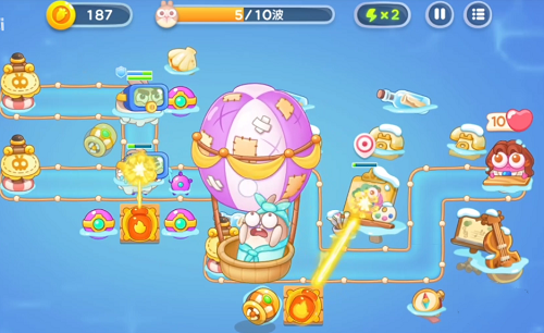 保卫萝卜4阿波尼克号34关攻略：阿波尼克号第34关满星通关步骤[多图]图片4