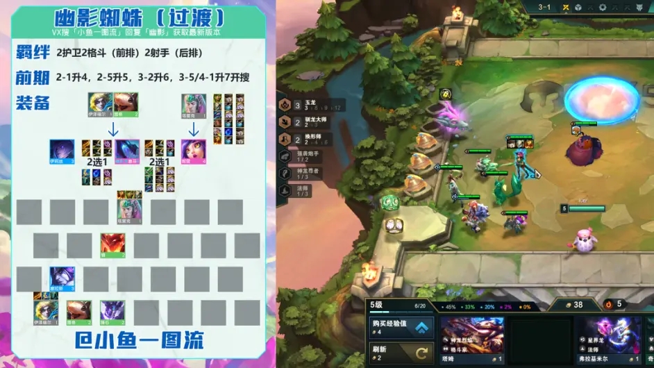 金铲铲之战幽影蜘蛛阵容怎么搭配？幽影蜘蛛阵容搭配运营攻略[多图]图片2