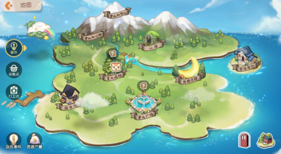 奥比岛梦想国度钓鱼点在哪里