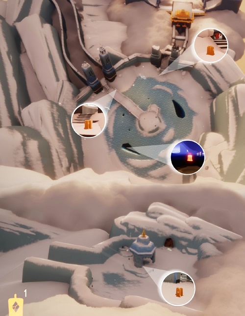 光遇破碎季霞谷蜡烛在哪