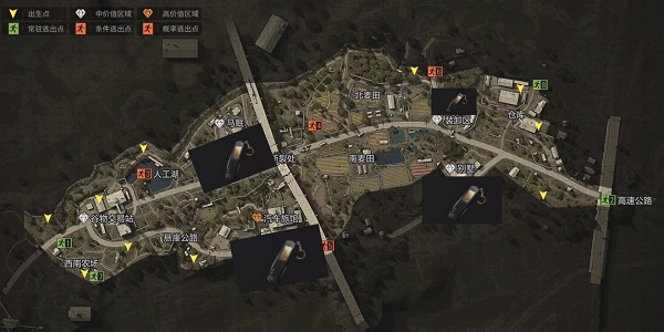 暗区突围男团刷新点在哪里