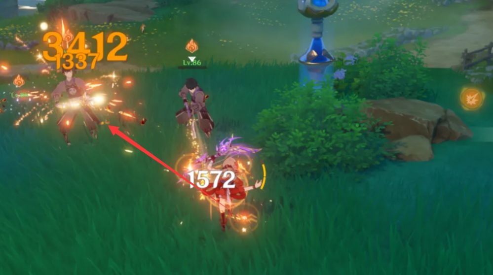 宵宫的定位是纯粹的对单角色