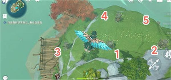 原神布丁岛风元素方碑顺序推荐：2.8布丁岛风元素方碑解密攻略[多图]图片6