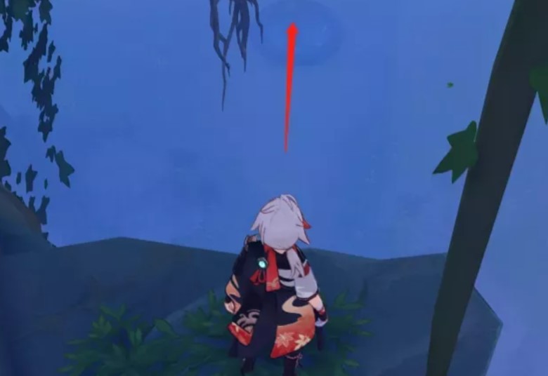 沉入水面中的圆盘