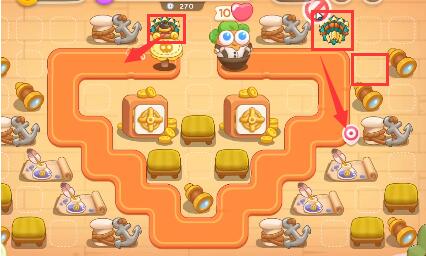 保卫萝卜4七夕舞会第五关攻略：七夕舞会第五关三场通关图解[多图]图片7