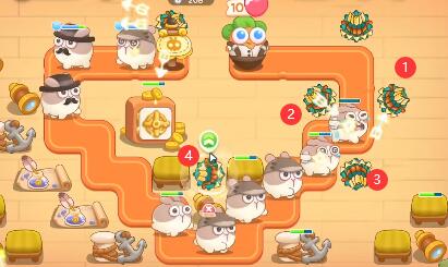 保卫萝卜4七夕舞会第五关攻略：七夕舞会第五关三场通关图解[多图]图片8