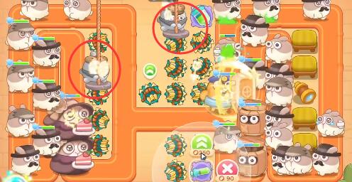 保卫萝卜4七夕舞会第五关攻略：七夕舞会第五关三场通关图解[多图]图片14