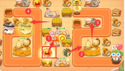 保卫萝卜4七夕舞会第六关攻略：七夕舞会第六关图文通关步骤[多图]图片13