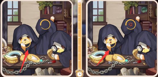 奥比岛手游找不同第三关攻略：真假暗影第三关找不同位置分享[多图]图片3