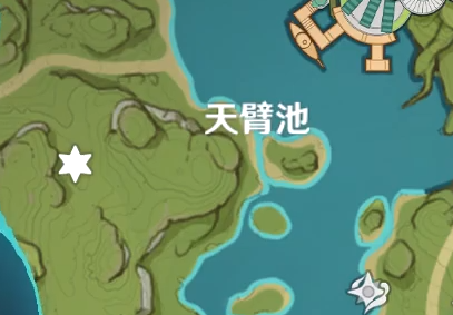 原神3.0版本天臂池草神瞳位置在哪