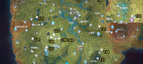 原神石锁机关秘话第15处位置在哪