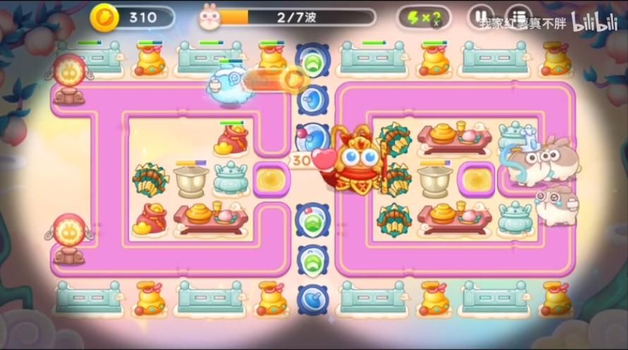 保卫萝卜4周赛9.3攻略 9月3日周赛满命全道具无伤通关流程[多图]图片5