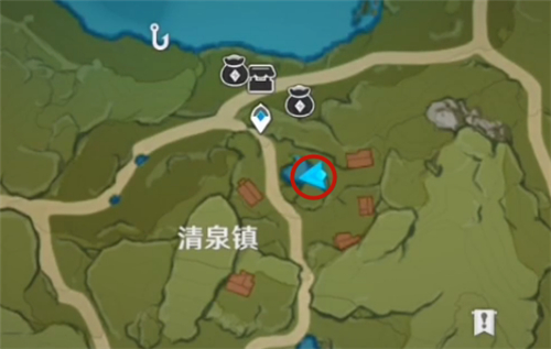 原神泉水精灵宝箱在什么地方