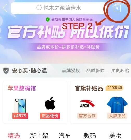 拼多多夜黑风高专场怎么进不去