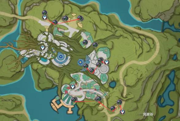 原神帕蒂沙兰采集分布图一览