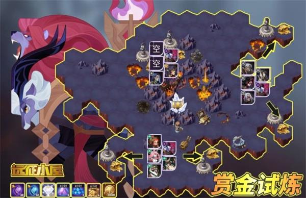 剑与远征卡妮萨鲁克试炼之地攻略 卡妮萨鲁克赏金试炼通关路线图[多图]图片1