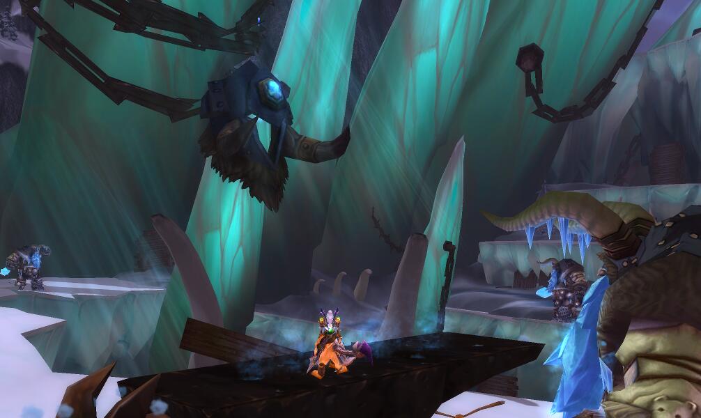 魔兽世界怀旧服北边的冰柱在什么地方